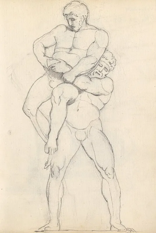 Hercules And Antaeus Palazzo Pitti Florence