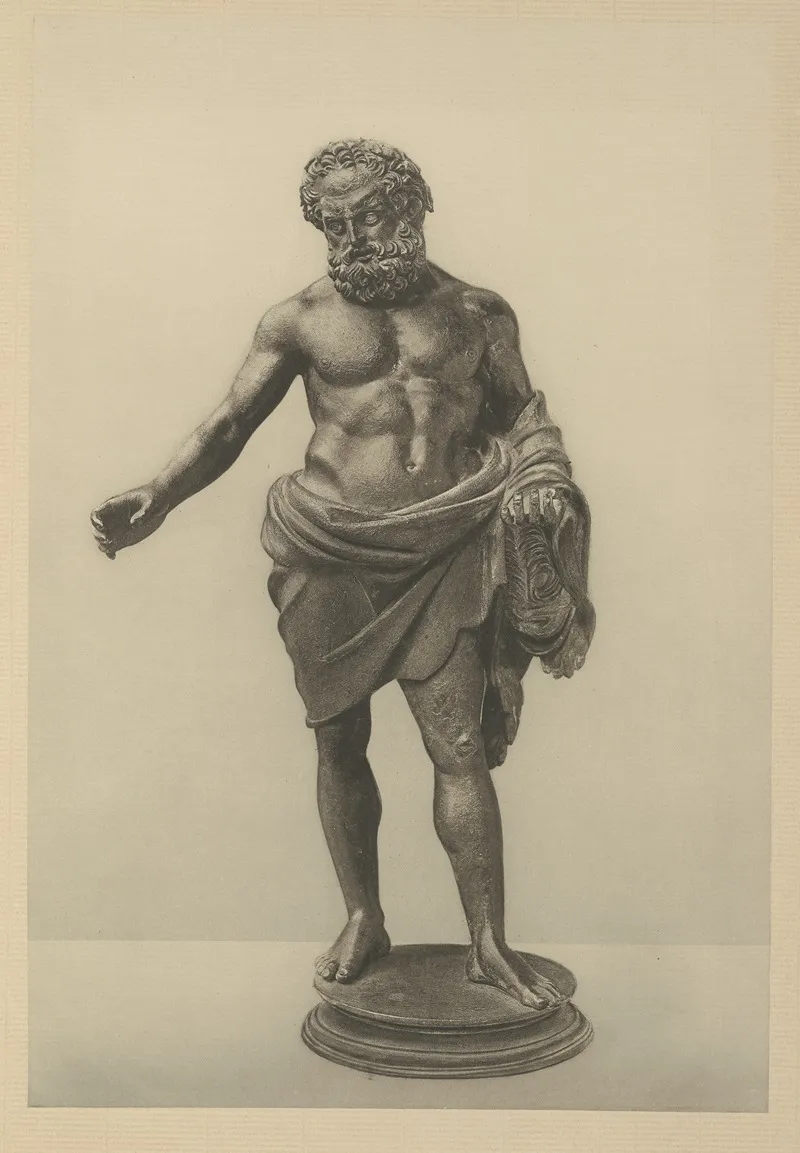 Hercules Pier Jacopo Ilario Bonaccolsi Called Antico by Wilhelm von Bode - Canvas Print