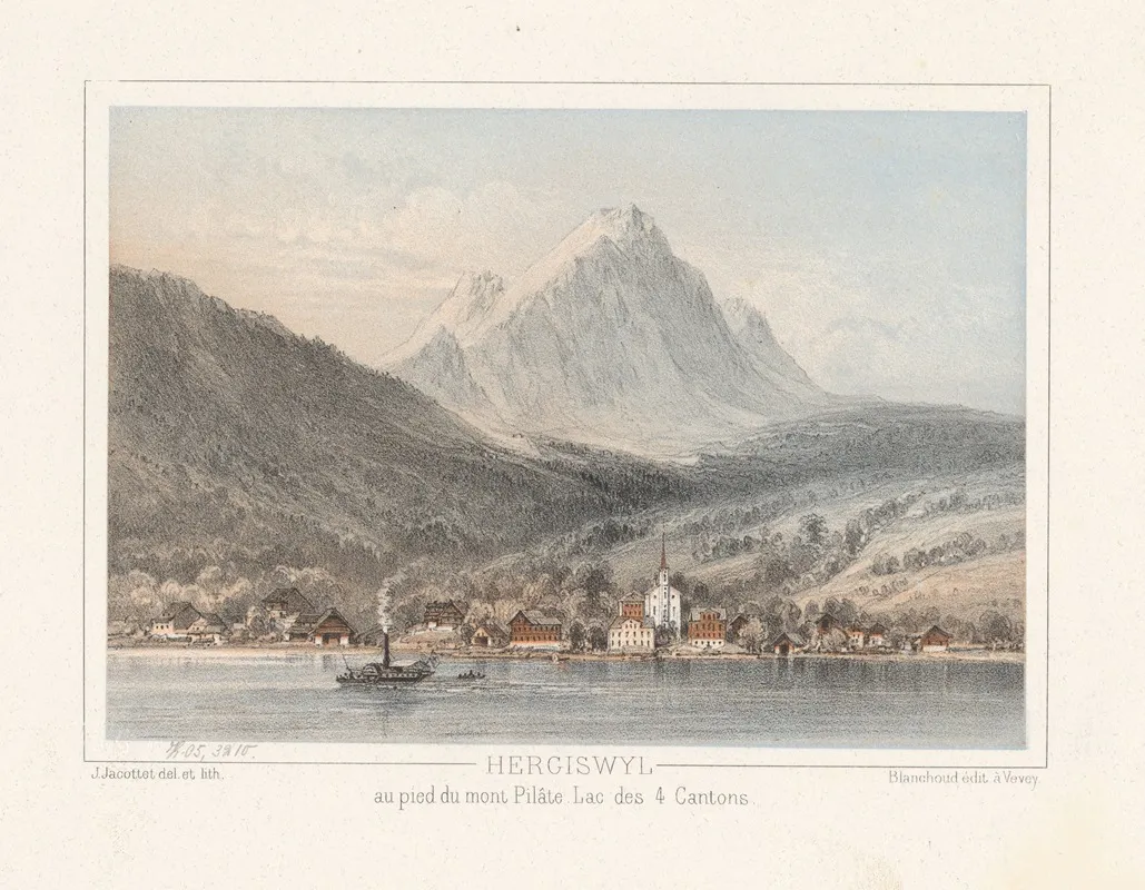 Hergiswyl Au Pied Du Mont Pilate Lac Des 4 Cantons