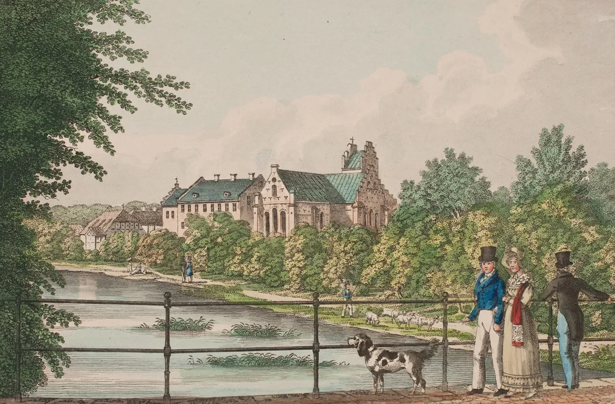 Herlufsholm by Jens Holm - Canvas Print