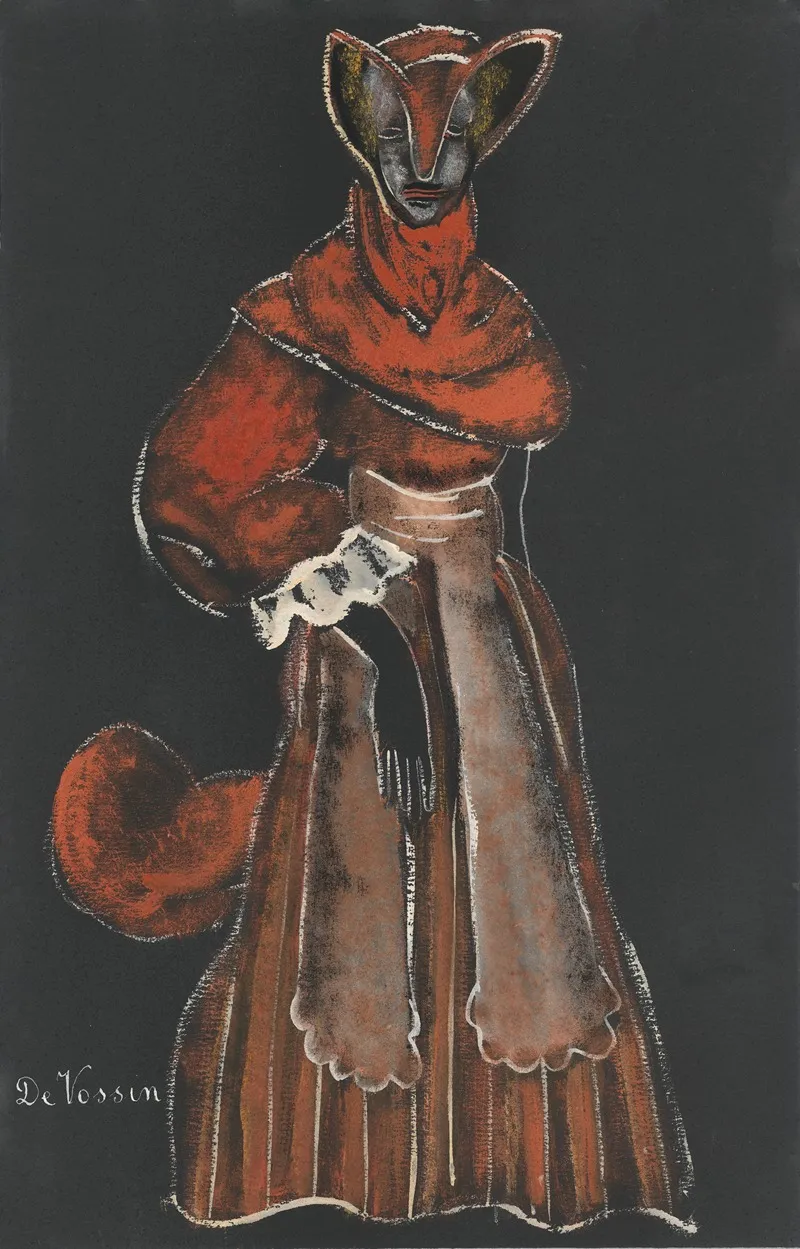 Hermeliene De Vossin by Lon Landau - Canvas Print