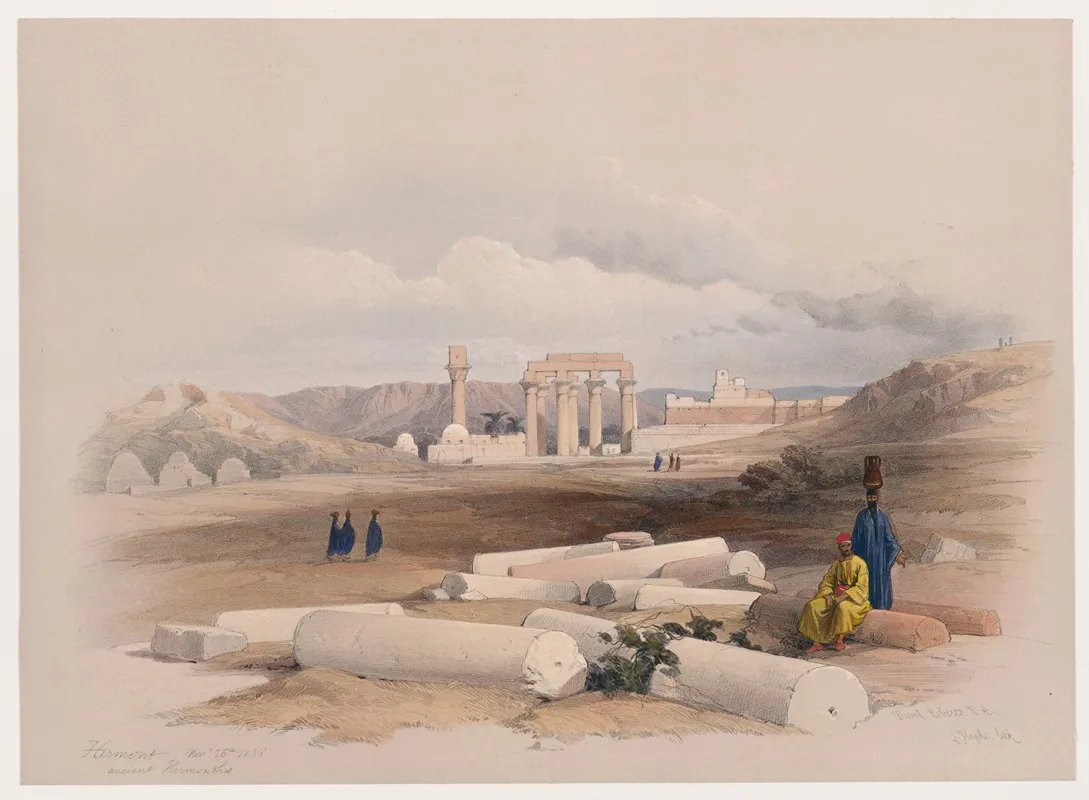 Hermont Armant Ancient Hirmonthis Nov 26th 1838