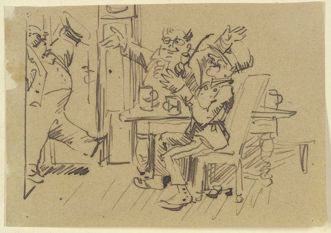 Herr Knopp Wird Im Wirtshaus Begrust