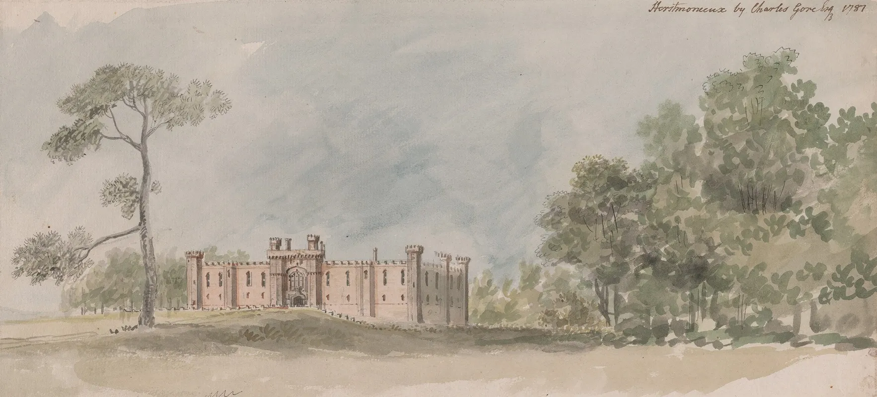 Herstmonceux by Charles Gore - Canvas Print