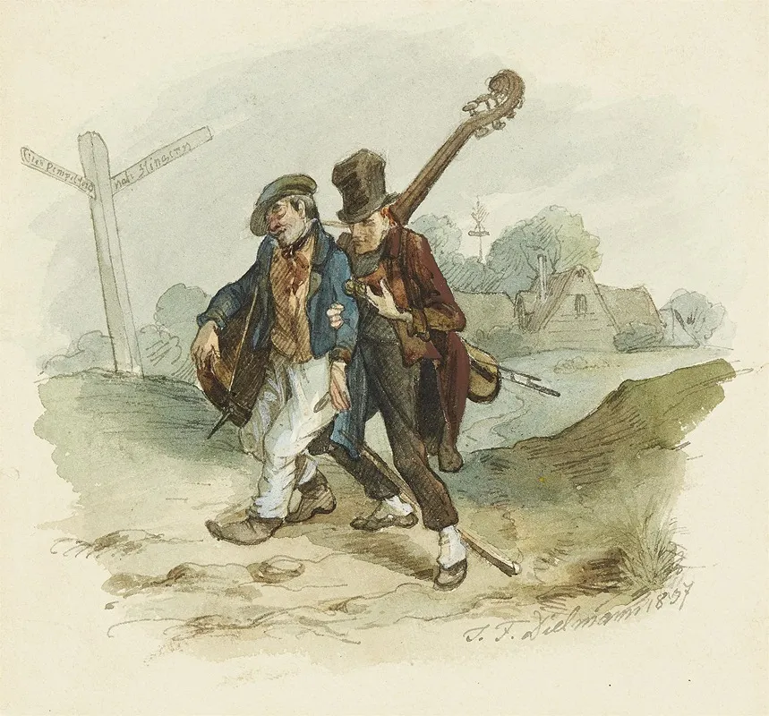 Herumziehende Musikanten