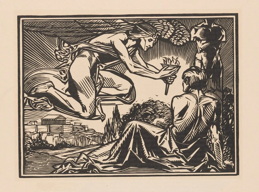 Het Beeld En De Gedachte by Johannes Josephus Aarts - Canvas Print