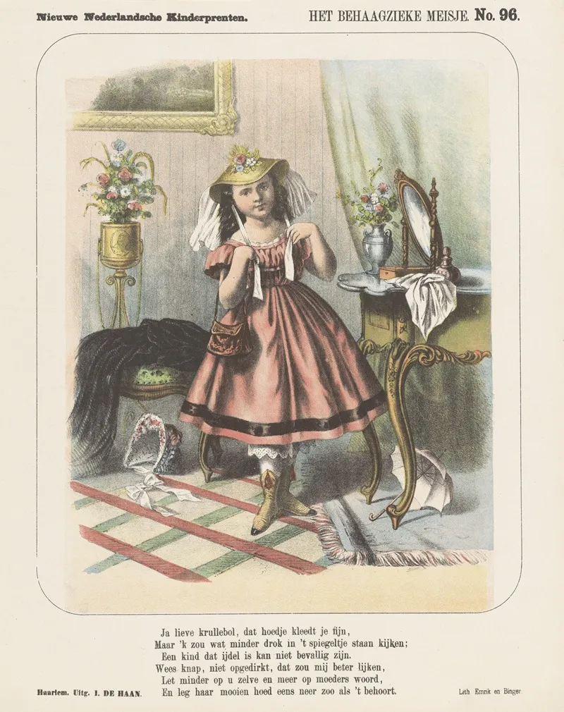 Het Behaagzieke Meisje by Emrik &amp; Binger - Canvas Print