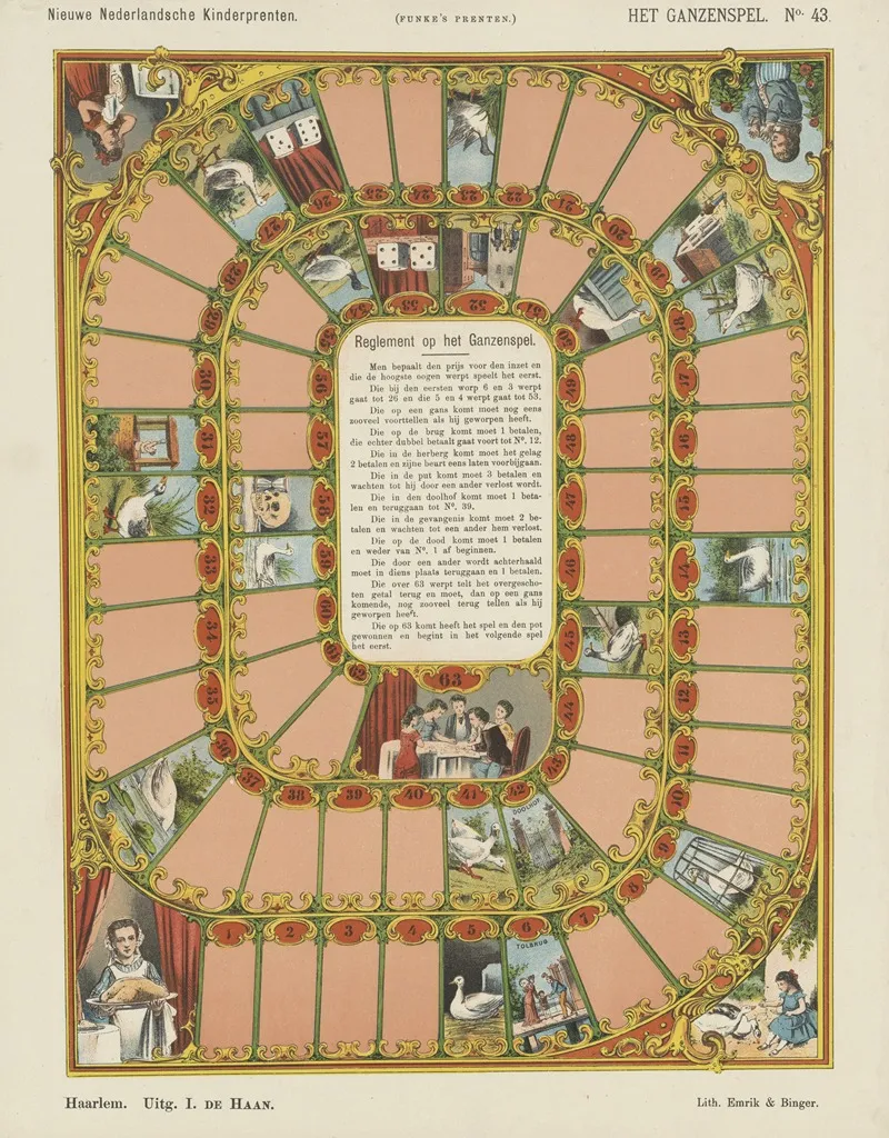 Het Ganzenspel by Emrik &amp; Binger - Canvas Print