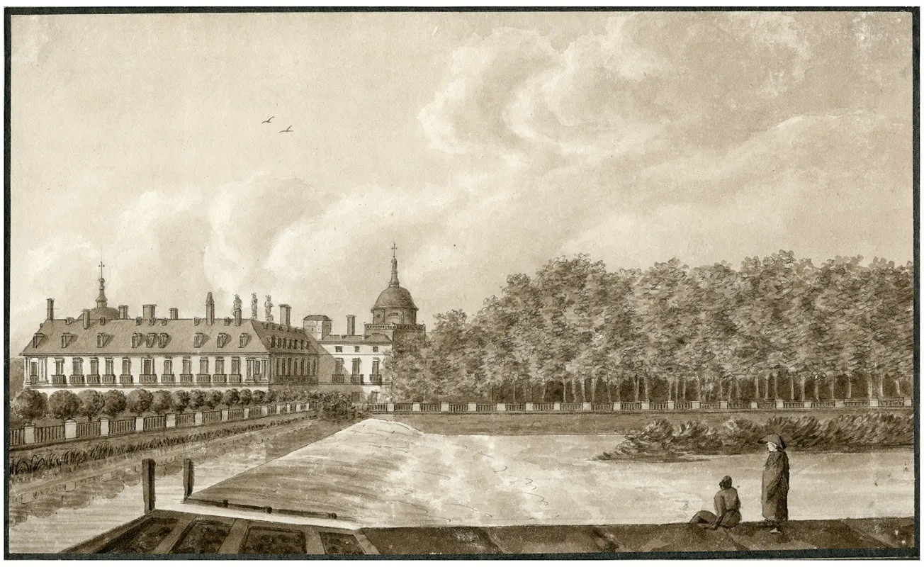 Het Kasteel In Aranguez by Otto Howen - Canvas Print
