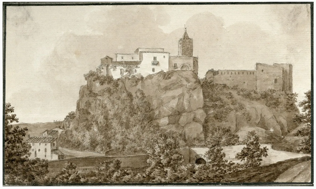 Het Kasteel Van Bunnol by Otto Howen - Canvas Print