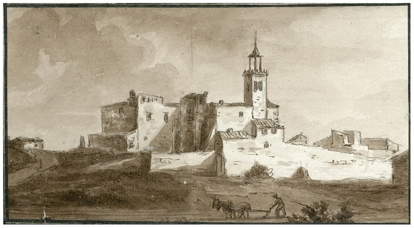 Het Kasteel Van Medinia by Otto Howen - Canvas Print