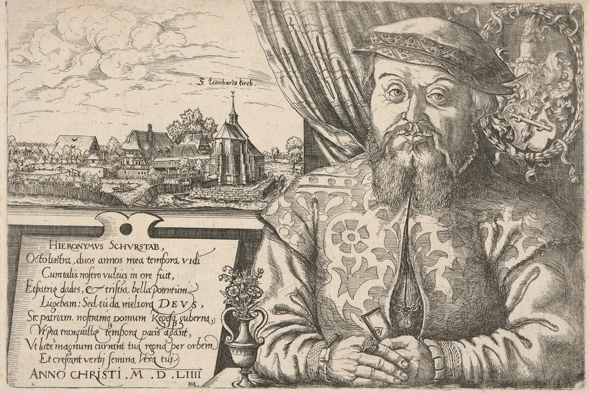 Hieronymus Schurstab by Hanns Lautensack - Canvas Print