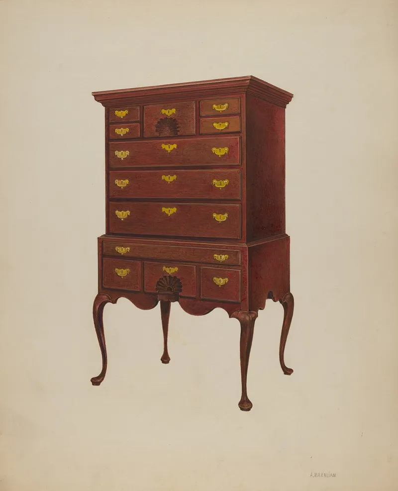 Highboy 2 by Arsen Maralian - Canvas Print