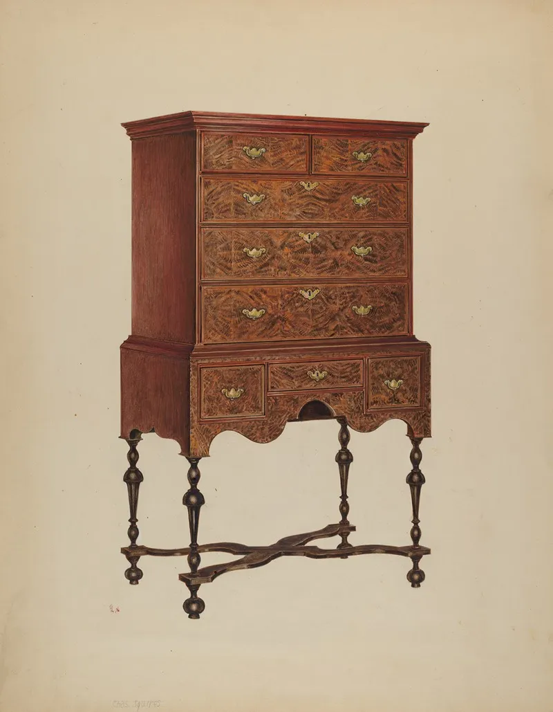 Highboy 6 by Charles Squires - Canvas Print