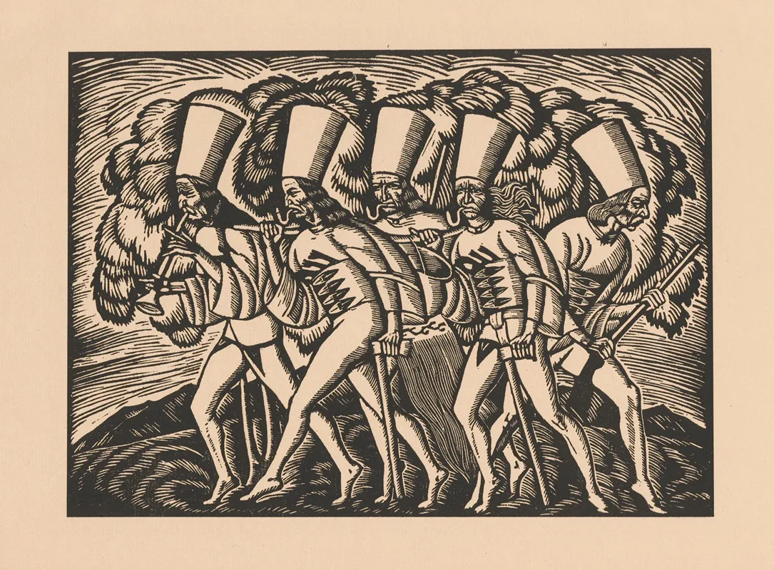 Highland Robbers March With Cloud