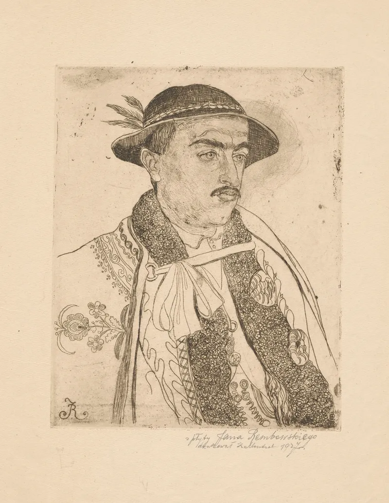 Highlander by Jan Rembowski - Canvas Print