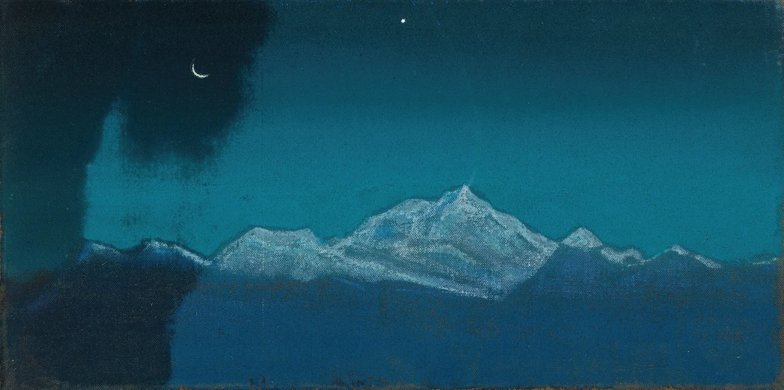 Himalayas Sikkim by Nicholas Roerich - Canvas Print