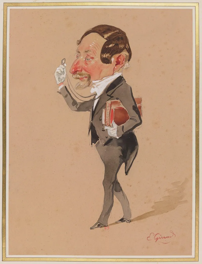 Hippolyte Bruslart by Eugène Giraud - Canvas Print