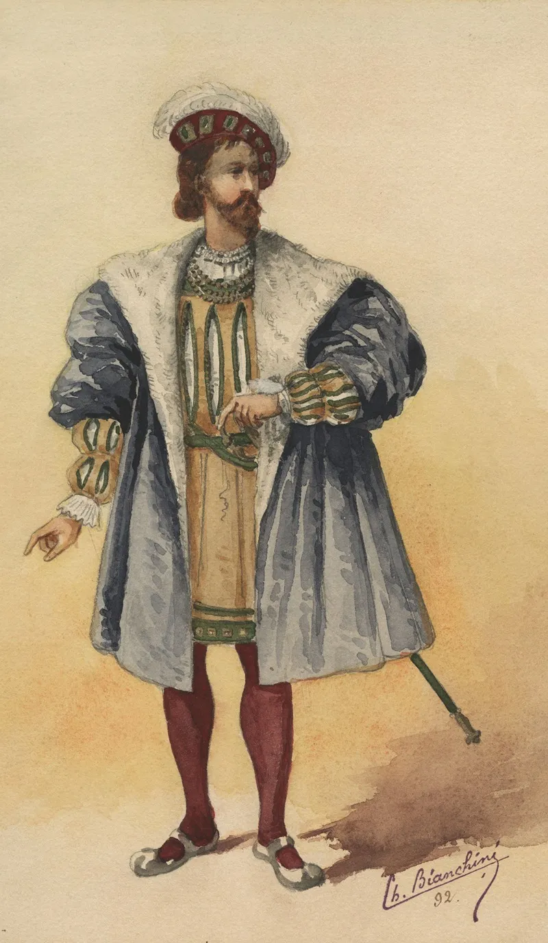 Historical Costumes Pl 33