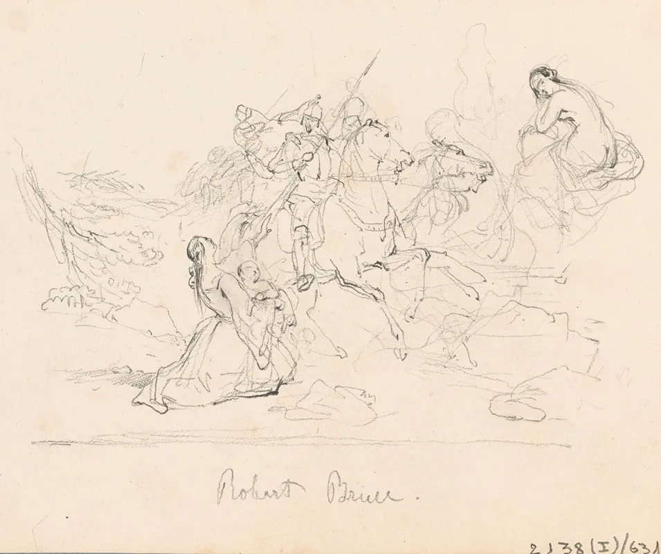 Historical Scene With Robert Bruce