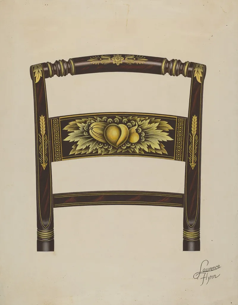 Hitchcock Chair Back 2