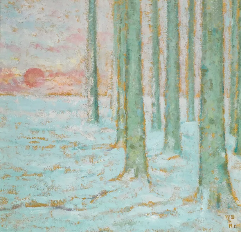 Hiver Dans La Foret
