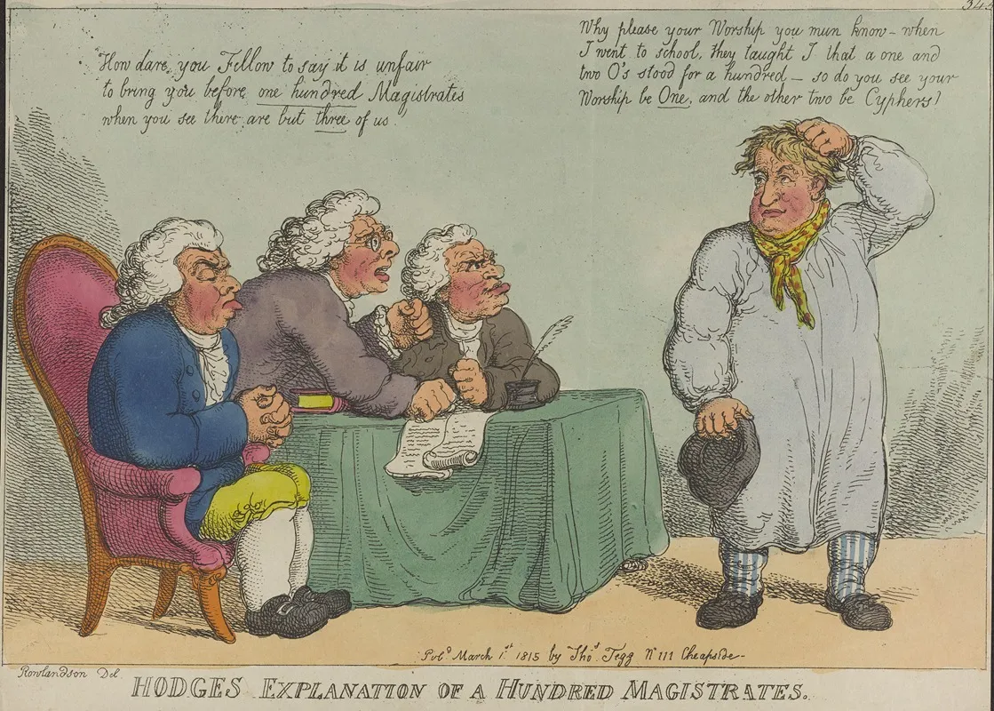 Hodges Explanation Of A Hundred Magistrates