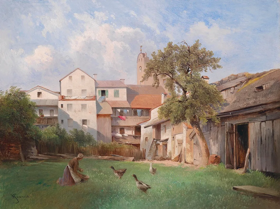 Hof Des Seifensiederhauses In Tittmoning