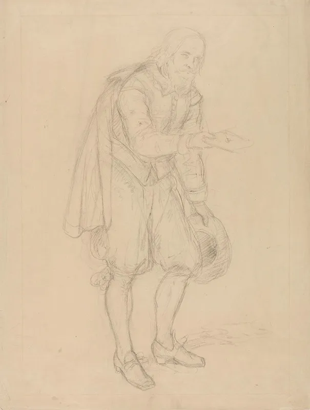 Hoffmann Som Overrekker Et Brev