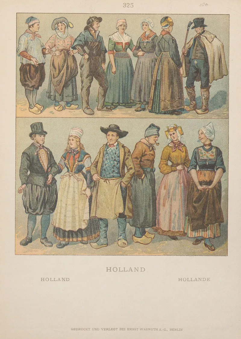 Holland 8 by Adolf Rosenberg - Canvas Print