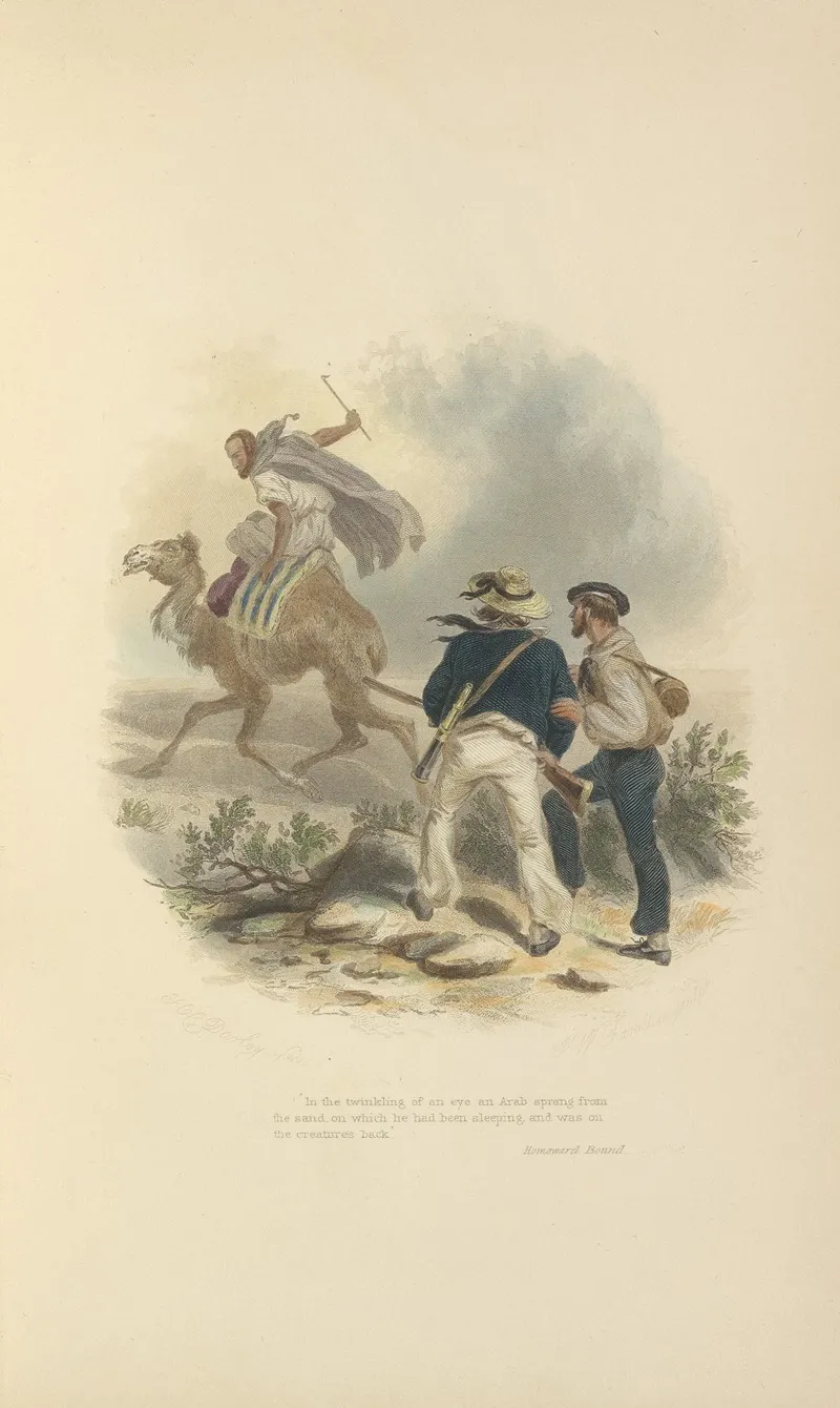 Homeward Bound 6 by Felix Octavius Carr Darley - Canvas Print