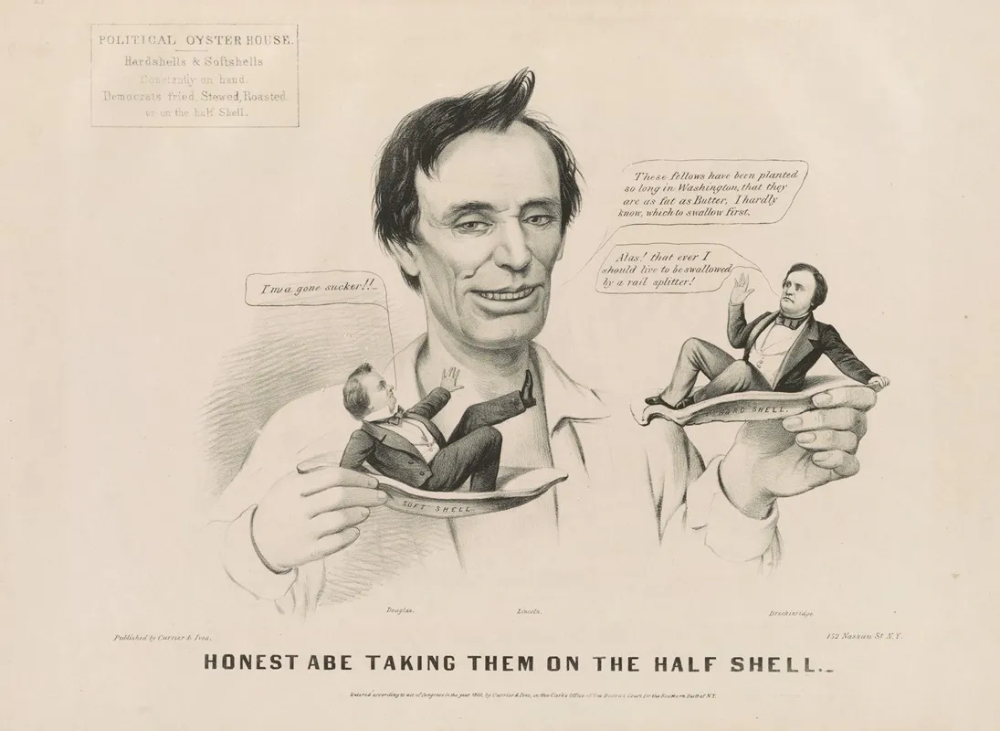 Honest Abe Taking Them On The Half Shell