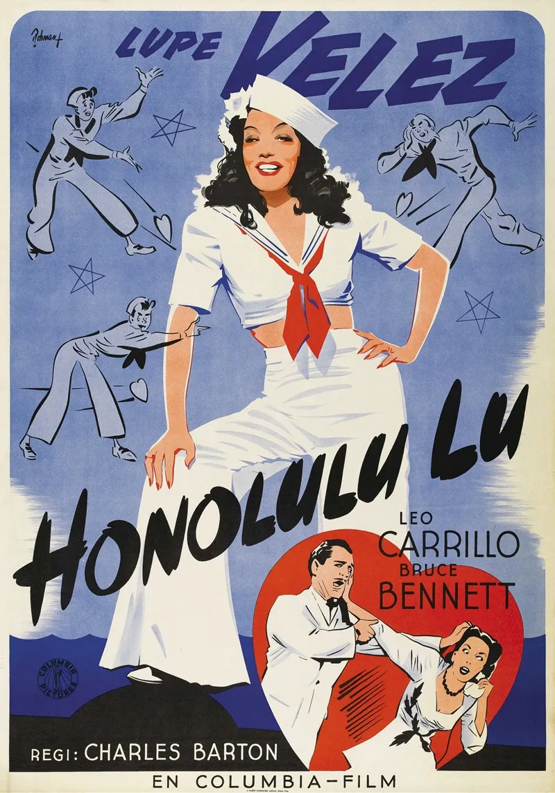 Honolulu Lu by Eric Rohman - Canvas Print