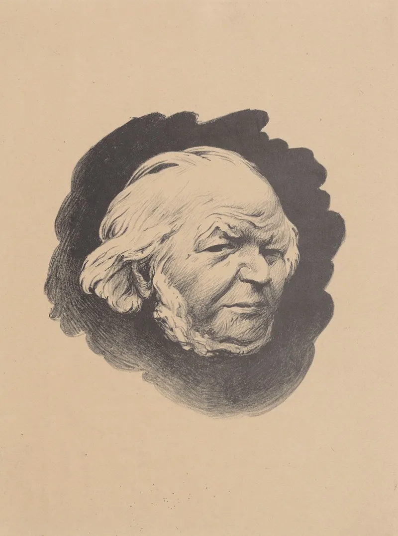 Honore Daumier by Félix Vallotton - Canvas Print