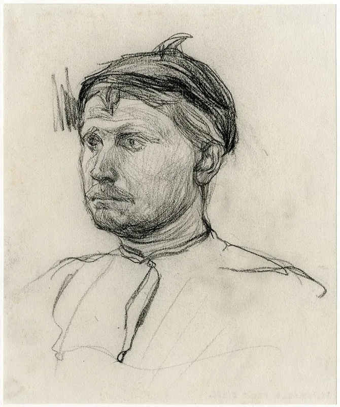 Hoofd Van Een Man Portret