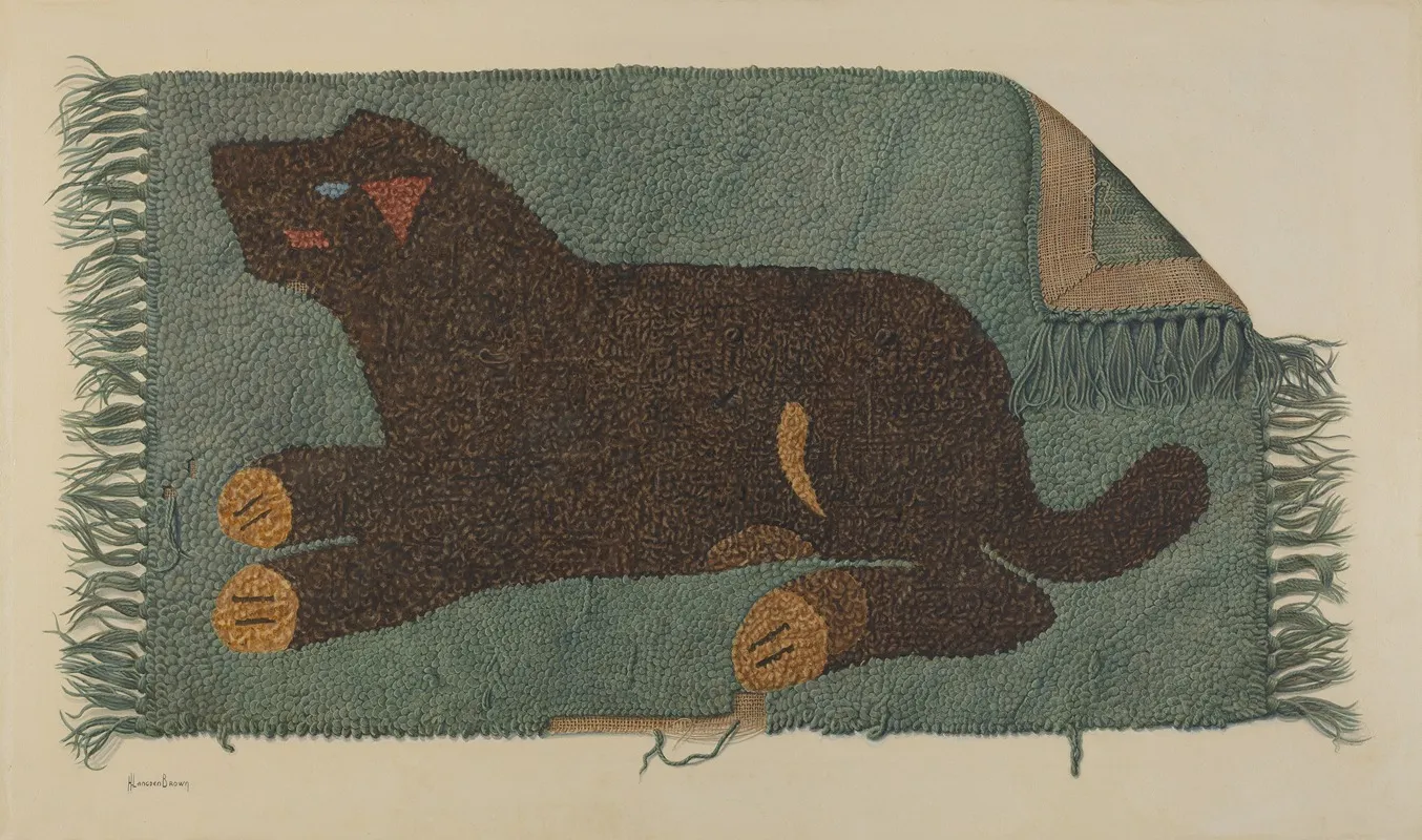 Hooked Rug 11