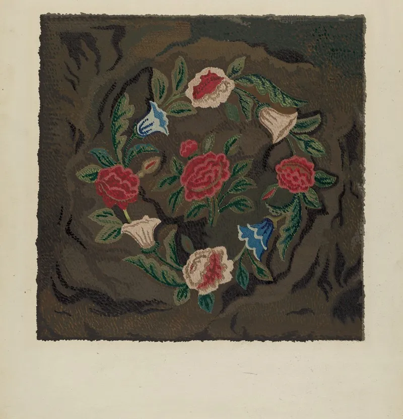 Hooked Rug 17
