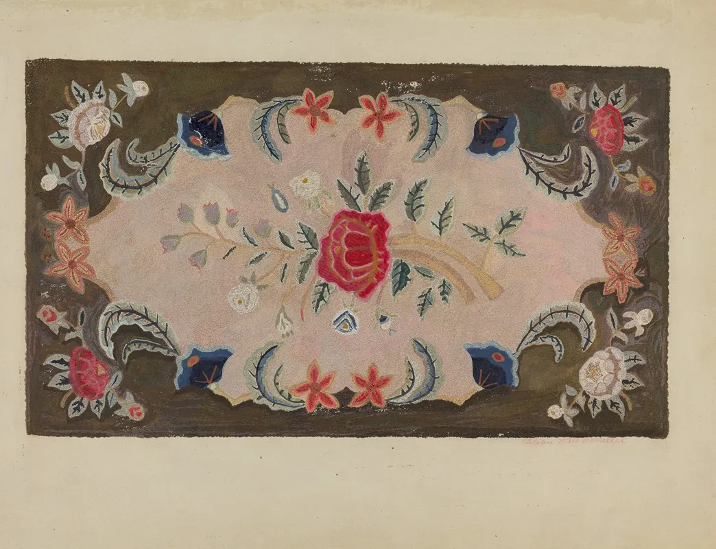 Hooked Rug 19