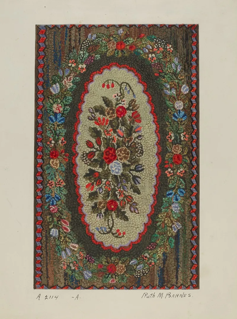 Hooked Rug 28