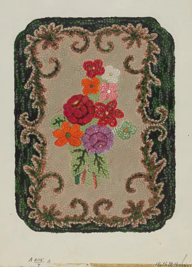 Hooked Rug 37