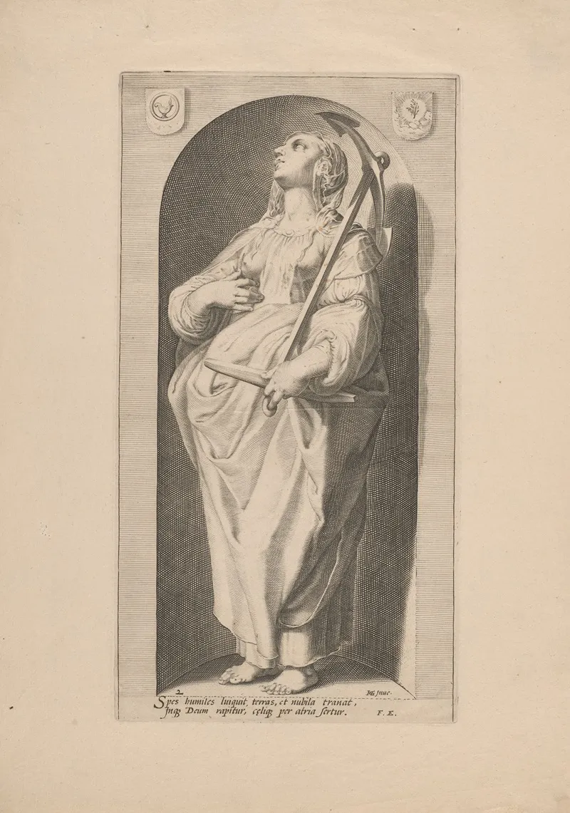 Hope 15 by Hendrick Goltzius - Canvas Print