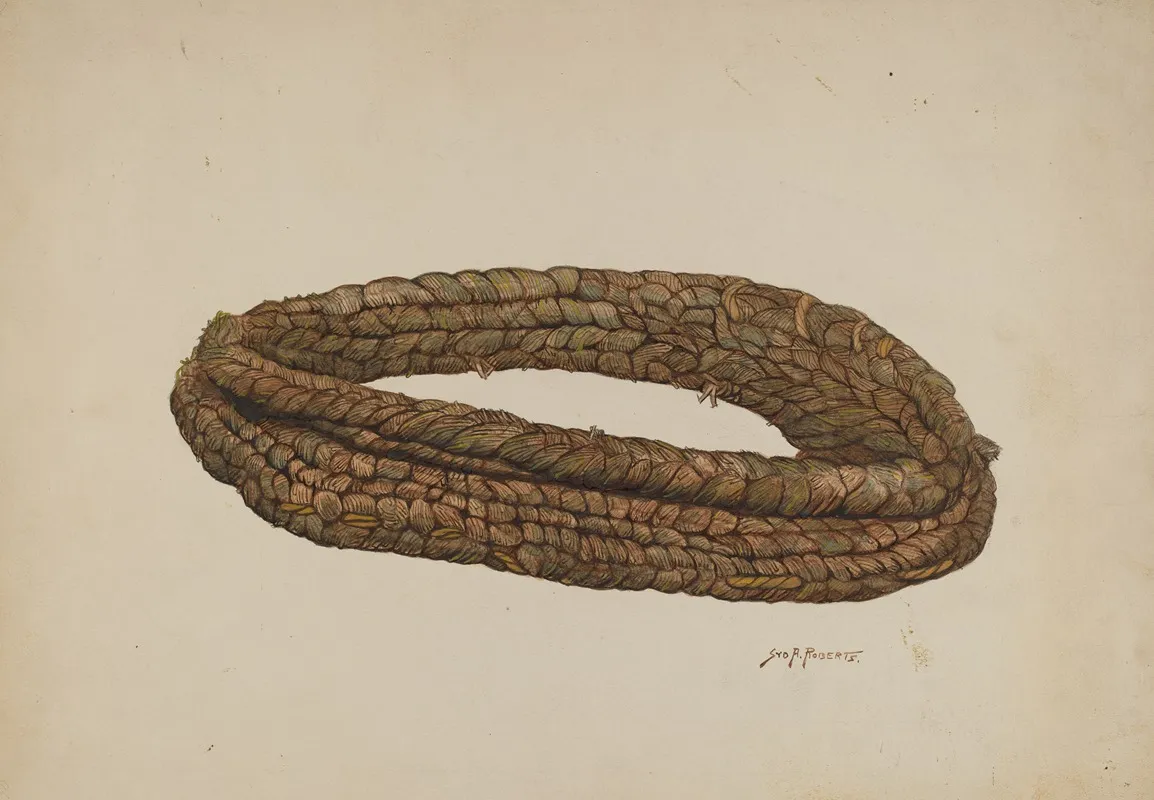 Horse Collar by Sydney Roberts - Canvas Print