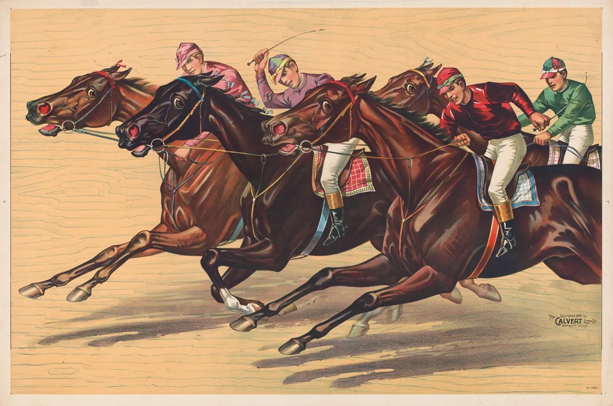 Horse Race With Four Riders