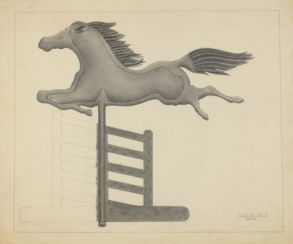 Horse Weather Vane 7