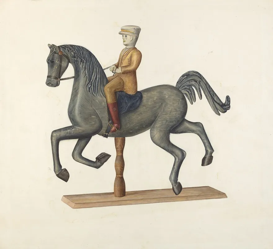 Horse With Rider
