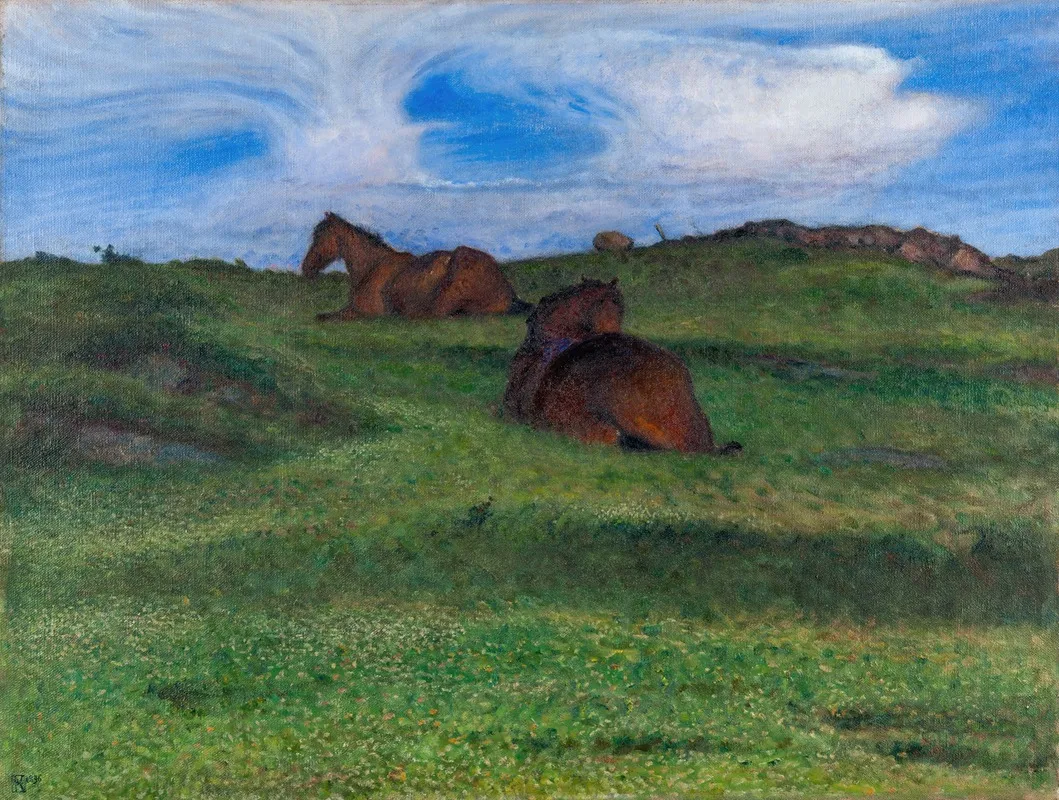 Horses Resting