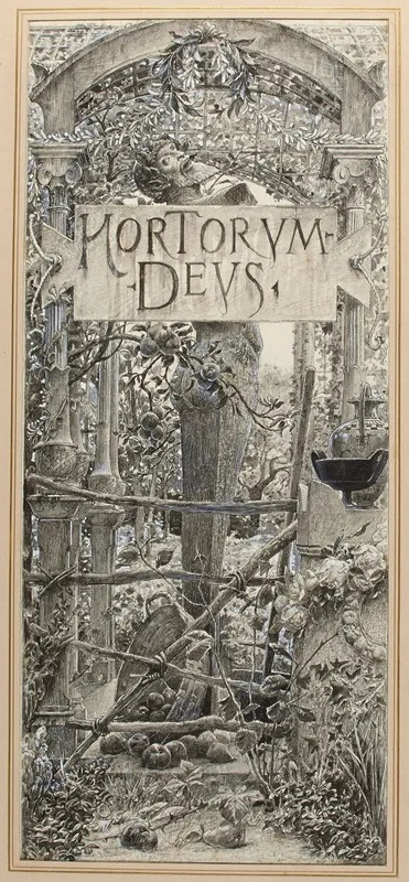 Hortorum Deus by Luc-Olivier Merson - Canvas Print