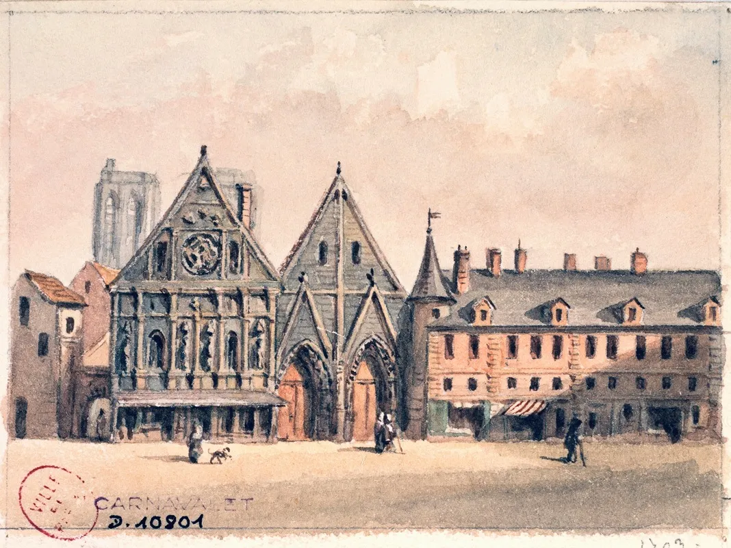 Hotel Dieu Avant Lincendie