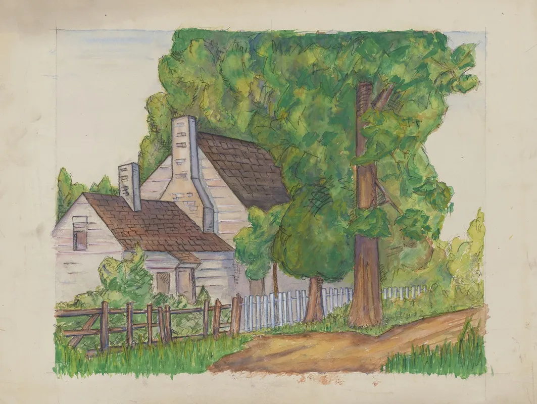 House On Country Lane