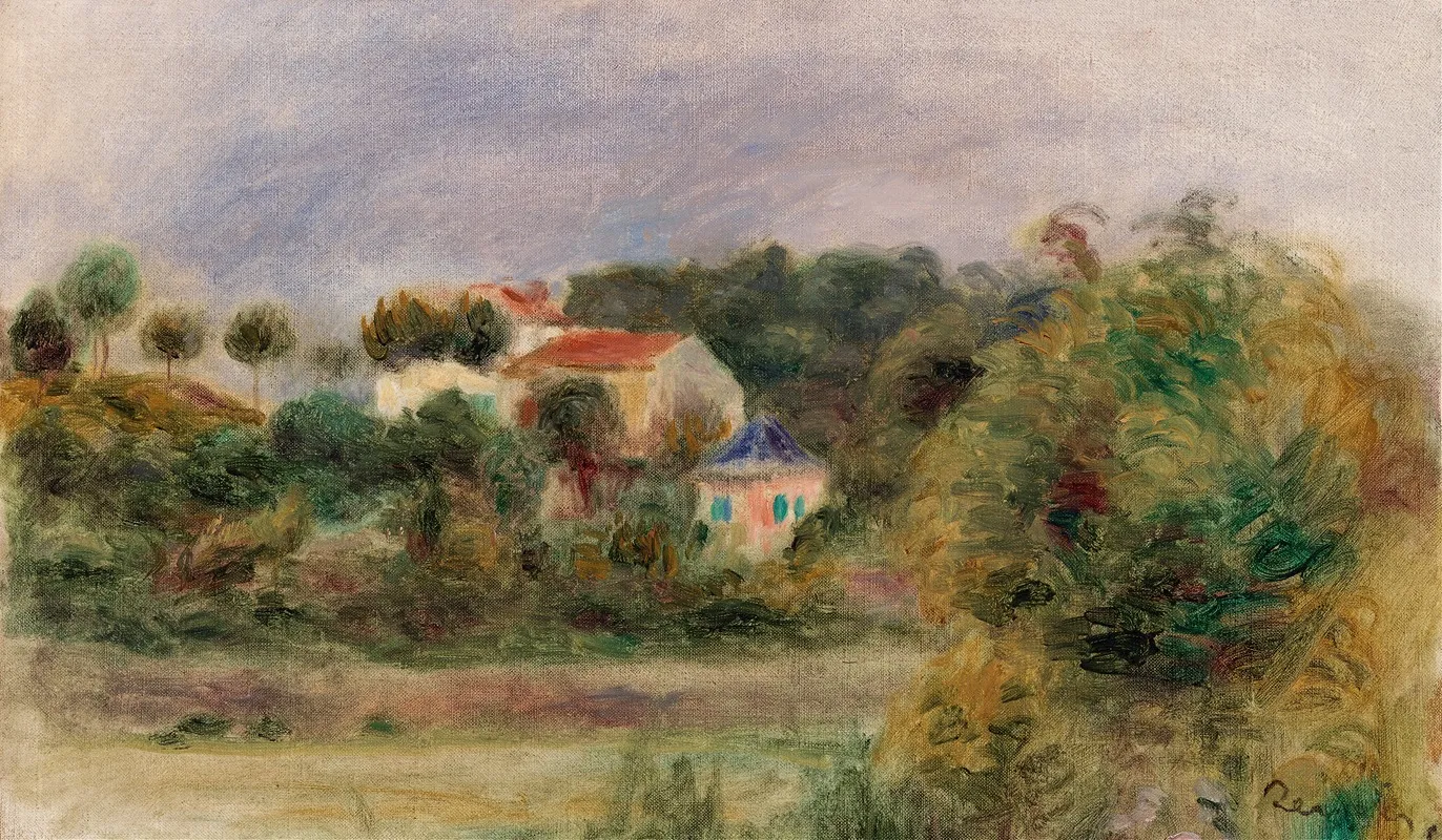 Houses In A Park Maisons Dans Un Parc
